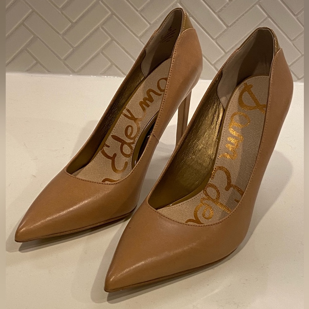 Sam Edelman Tan Pointed Toe Heel - NWOB